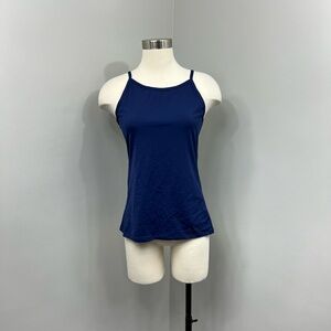 Nike Navy Cutout Tank‎ Top